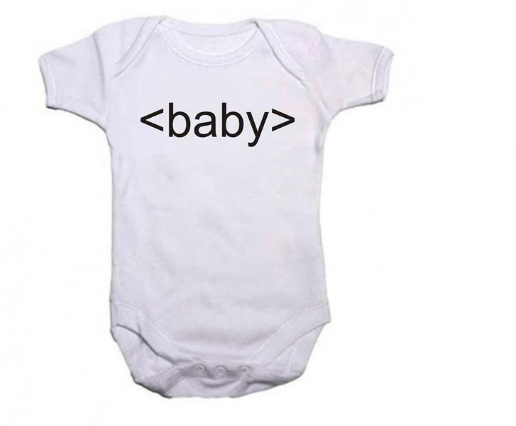 Baby Grow/ Onesie - White