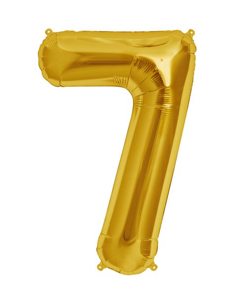 Gold Foil Balloon 7 (Size: 35" x 45")
