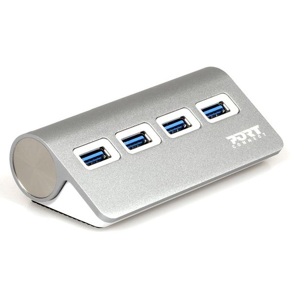Port Connect Hub 4 Port USB 3.0 - Grey