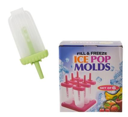 Ice Lolly Tray - 6 Piece