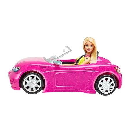 barbie in convertible