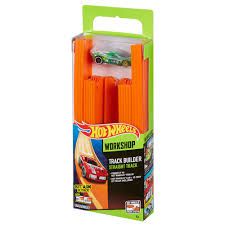 Hot Wheels Track Builder Straight Track with Car