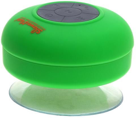 Shower-Mate Water Resistant Wireless Bluetooth Portable Speaker - Black