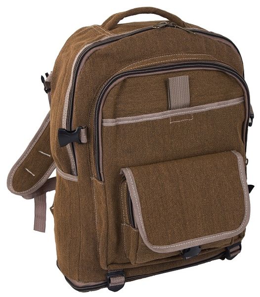 Marco Rugged Backpack - Brown