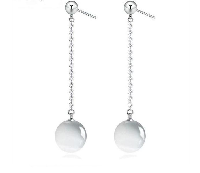 Treasures Long Pearl Earring Set
