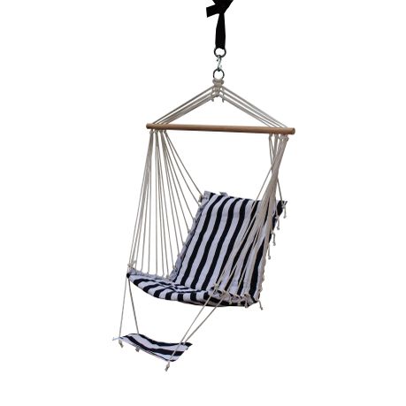 Fine Living Hanging Chair With Foot Hammock Buy Online In