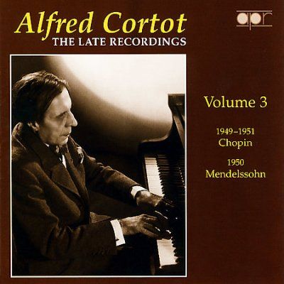 Late Recordings Vol. 3, The (Cortot) (CD / Album)