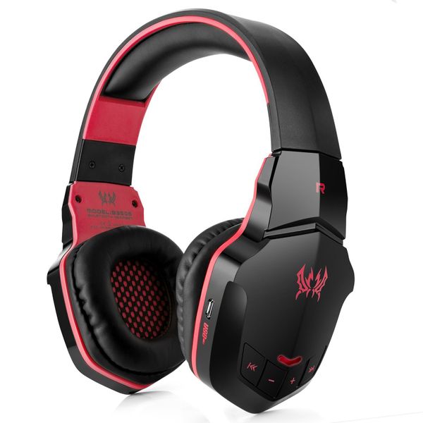 Kotion B3505 Bluetooth Gaming Headphones - Red