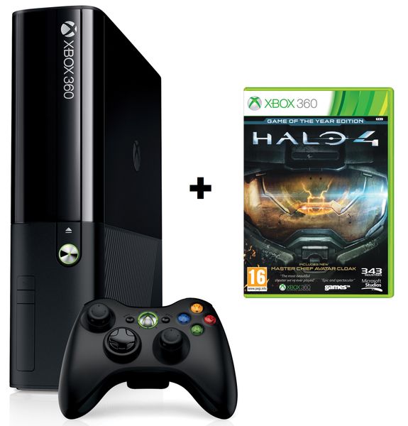 Xbox 360 500GB + Halo 4 Goty