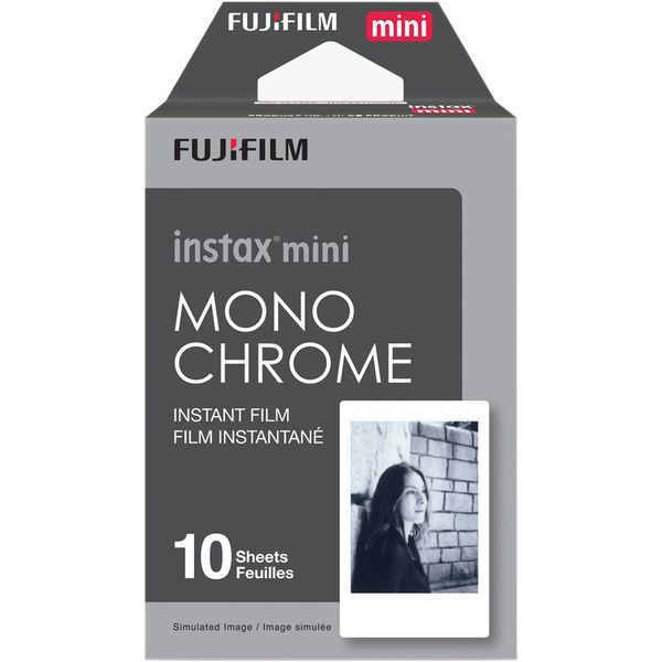 Fujifilm Instax Mini Film Monochrom WW1 Pack of 10