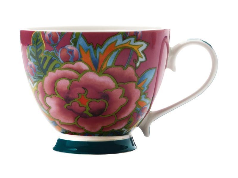 Maxwell &amp; Williams - Hanoi Mug Flower Rose - 400ml