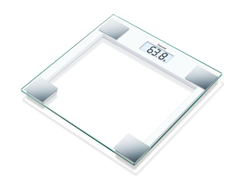 Beurer Glass Bathroom Scale GS 14 with LCD display