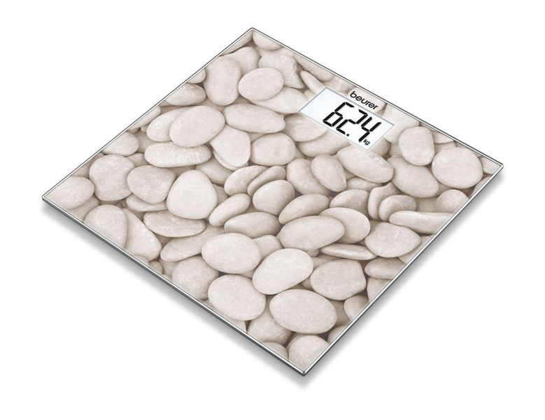 Beurer Design Glass Bathroom Scale GS 203 Stone