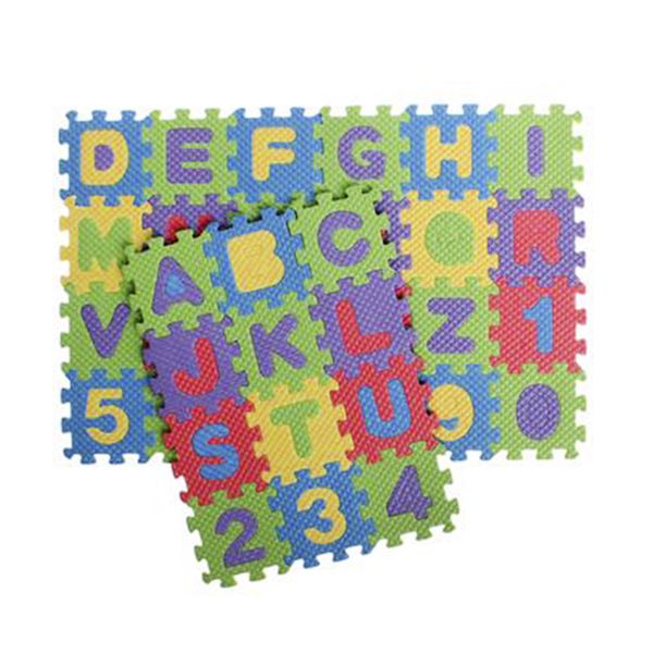 Edu Eva 24 Piece Mini Puzzle Mat - Pack of 5