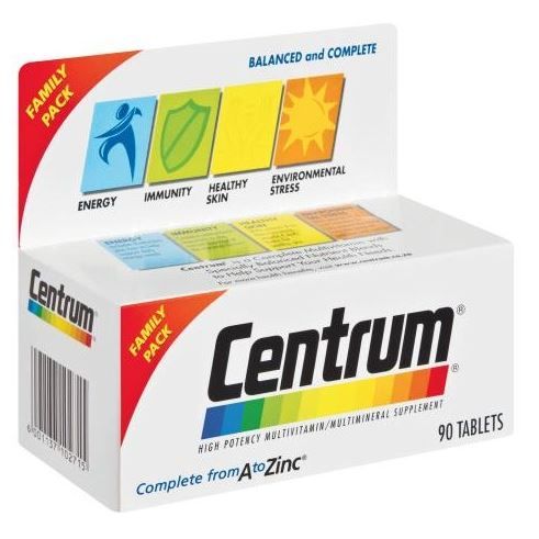 Centrum EC Tablets - 90's