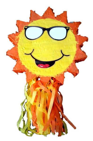 Katty House Pinata Smile Face Sun