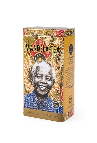 Mandela Tea Organic Honeybush Tin - 20 Bags