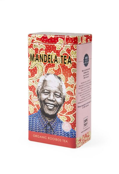 Mandela Tea Organic Rooibos Tea Tin - 20 Bags