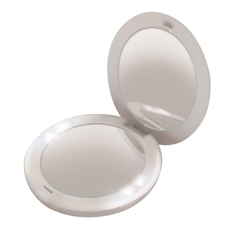 Homedics Spa Compact LED Beauty Mirror - White | Buy Online in South ...