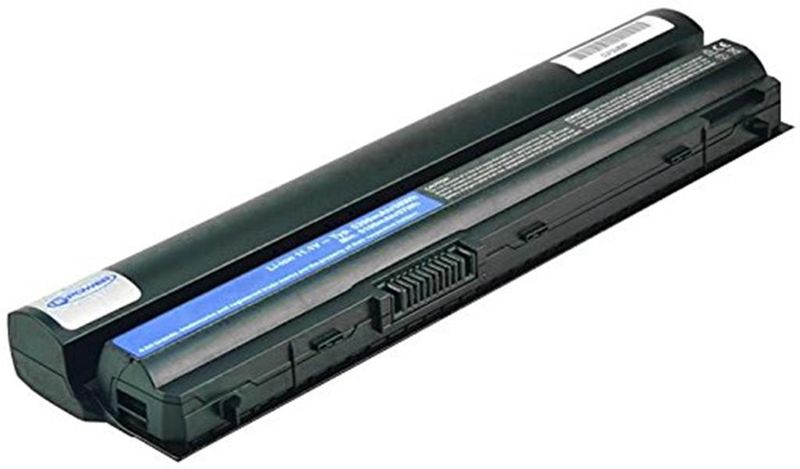 2-Power Dell Latitude E6220 Laptop Battery - Black