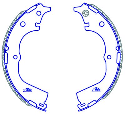 ATE Brake Shoes - Inyathi, Gonow, GWM
