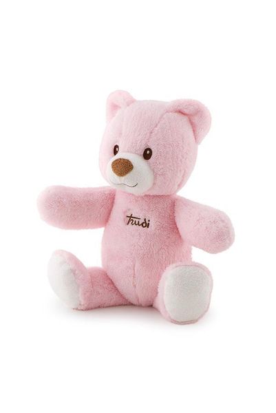Trudi Cremino Bear Plush - Pink (36cm)