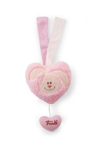 Trudi Cremino Music Box Heart Mozarts Lullaby - Pink