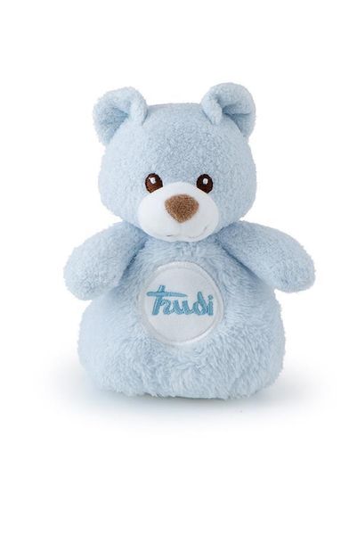 Trudi Cremino Squeaker Bear - Light Blue