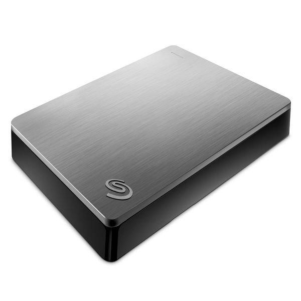 Seagate Backup Plus Portable 4TB Drive for MAC and PC - Silver