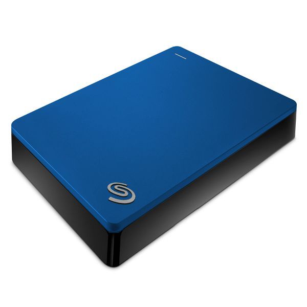 Seagate Backup Plus Portable 4TB Drive for MAC and PC - Blue