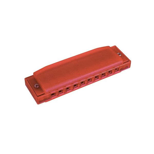 Hohner Happy Color Harp Harmonica - Red