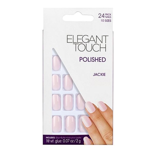 Elegant Touch Polished Jackie - Baby Pink