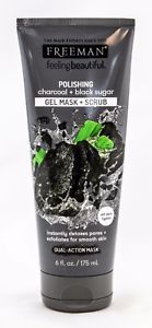 Freeman Facial Mask Charcoal &amp; Bsugar - 175ml