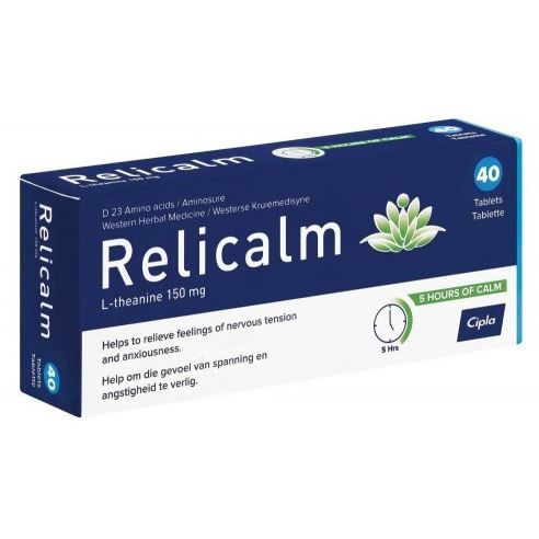 Relicalm Tablets - 40's