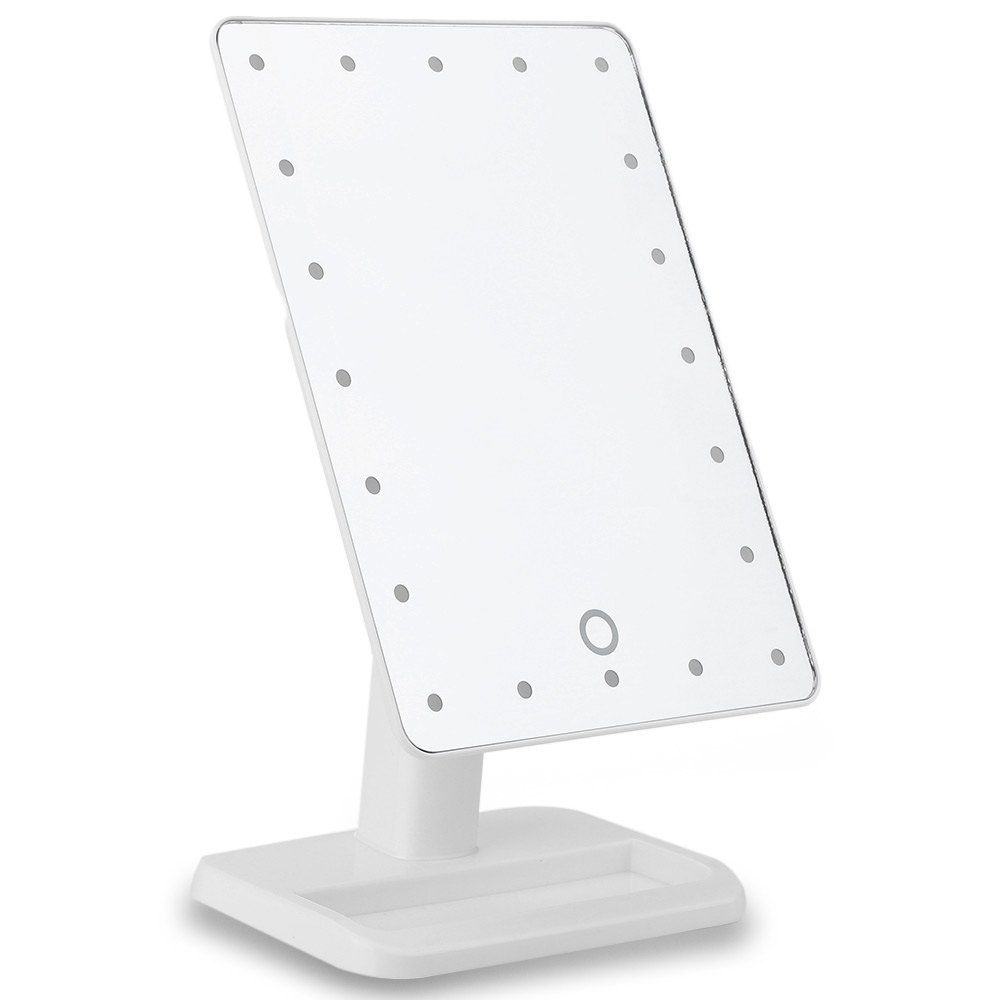 Igia Touch Screen Led Light Make Up Mirror White In Igia Touch Screen Led Light Make Up Mirror White Loading Zoom