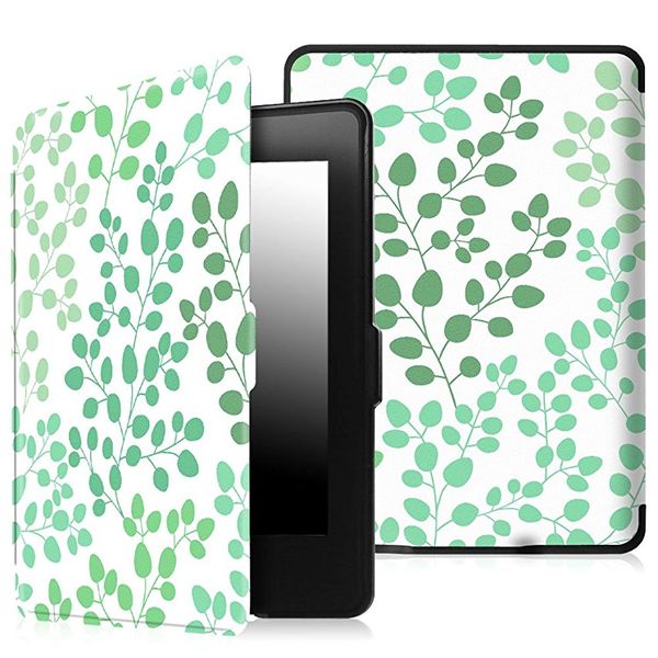 Premium Thinnest &amp; Lightest Cover for Kindle Paperwhite - Green Leaf (Parallel import)