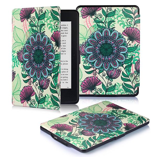 Cover for Kindle Paperwhite - Pink Sunflower Fits 2013-2015 Models (Parallel Import)