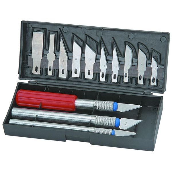 13 Piece Hobby Knife Set
