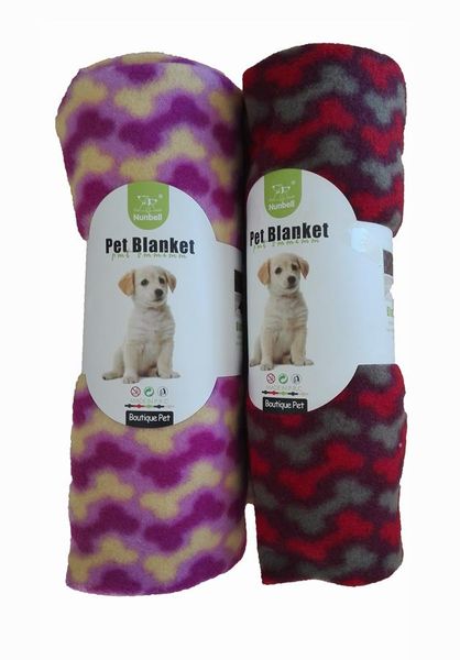 Pet Blanket Set of 2 For Female Dogs