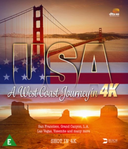 USA - A West Coast Journey in 4K(Blu-ray)
