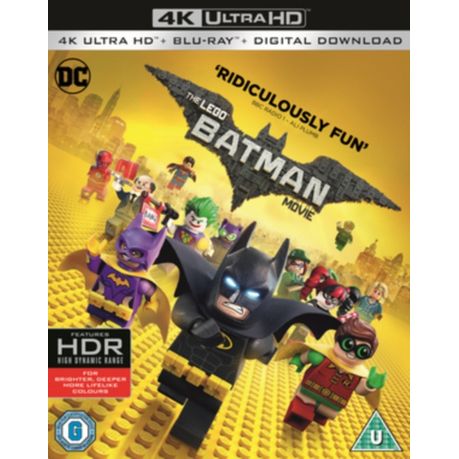 The LEGO Batman Movie (4K Ultra HD + Blu-ray) | Buy Online in South Africa  