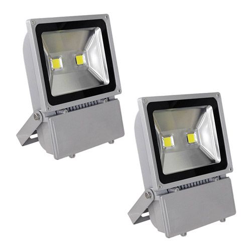Set of 2 High Power 100W WSW LED Flood Light