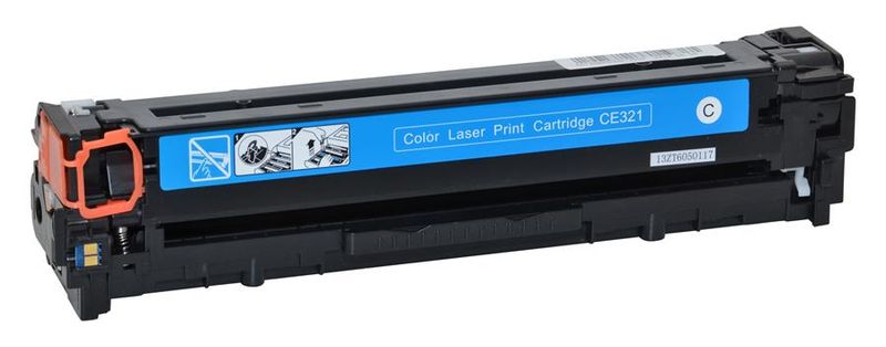 HP 128A / CE321A Cyan Toner Cartridge - Compatible