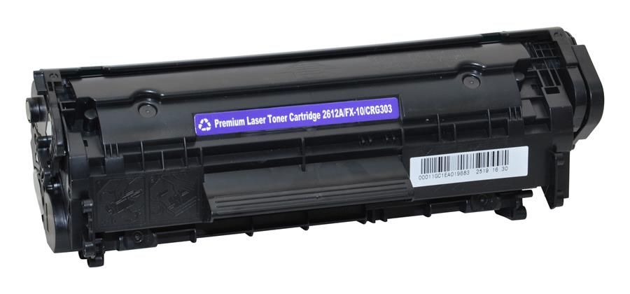 Generic Hp Q2612a / Canon Fx-9 Fx-10 / 2612a 2612 12a Black Compatible Toner Cartridge | Buy 