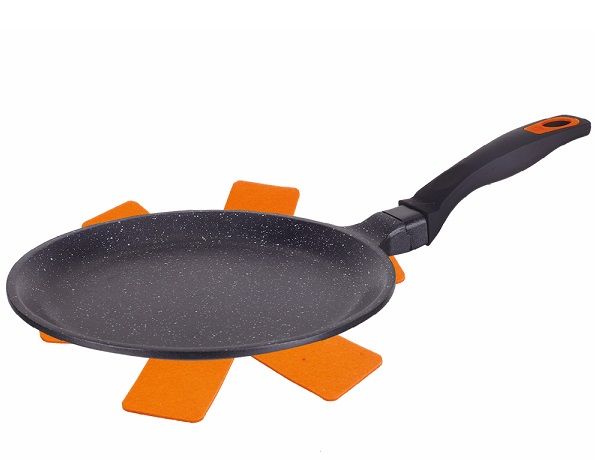 Berlinger Haus 24cm Marble Coating Pancake Pan Black - Granit Diamond Line