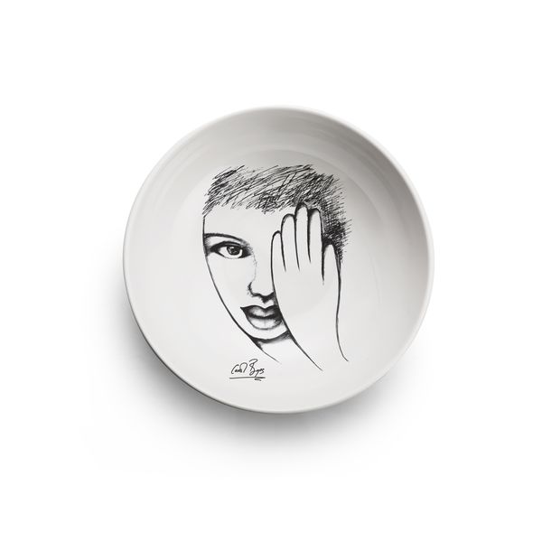 Carrol Boyes - Cereal or Soup Bowl - Eye 4 Detail - White