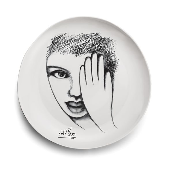 Carrol Boyes - Dinner Plate - An Eye 4 Detail - White
