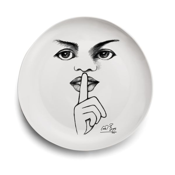Carrol Boyes - Dinner Plate - It's A Secret - White