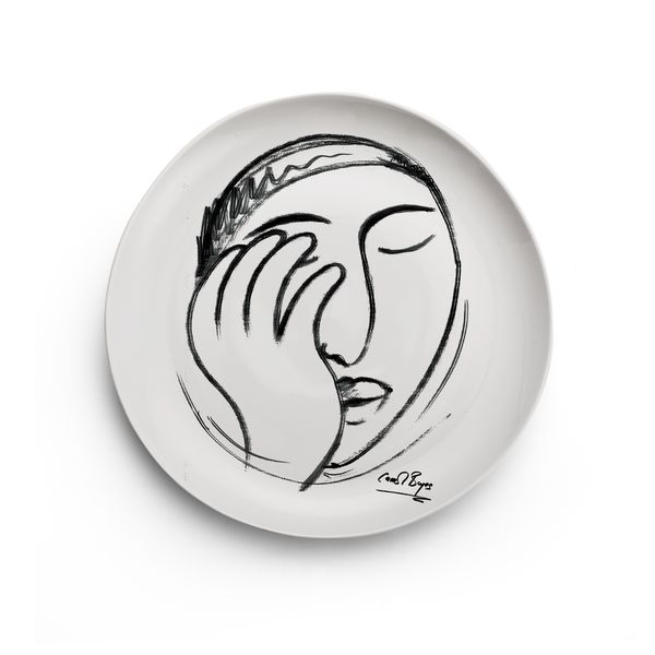 Carrol Boyes - Side Plate - Contemplation - White