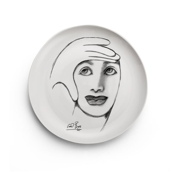 Carrol Boyes - Side Plate - Framed - White